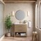 James Martin Vanities Lucian 36in Single Vanity, Carbon Oak w/ 3 CM White Zeus Quartz Top D704-V36-PBO-3WZ - alternate 4